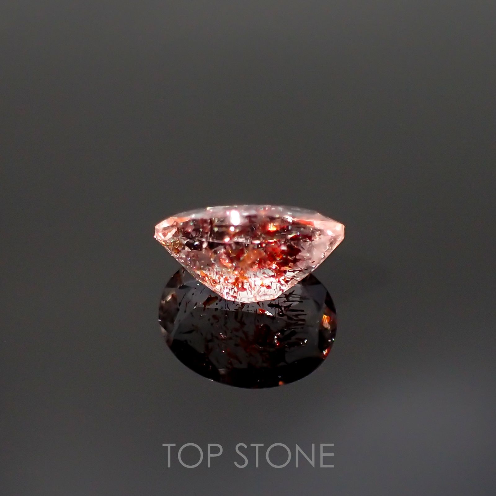 ファイヤークォーツ ナイジェリア産 2.03ct[220114747]10x7.7mm前後