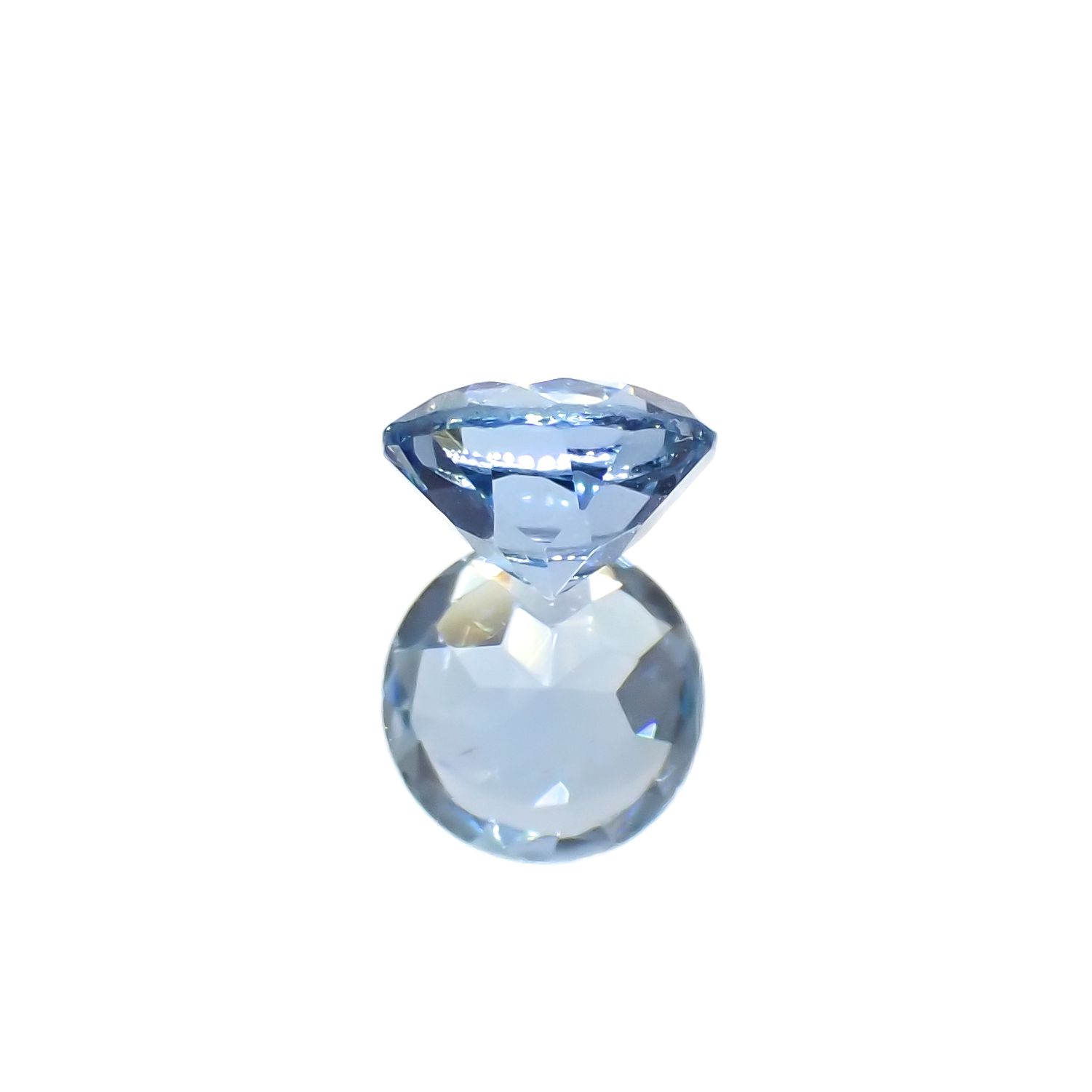 サンタマリアアクアマリン ブラジル産 0.32ct[230320972]4.5x4.5mm前後