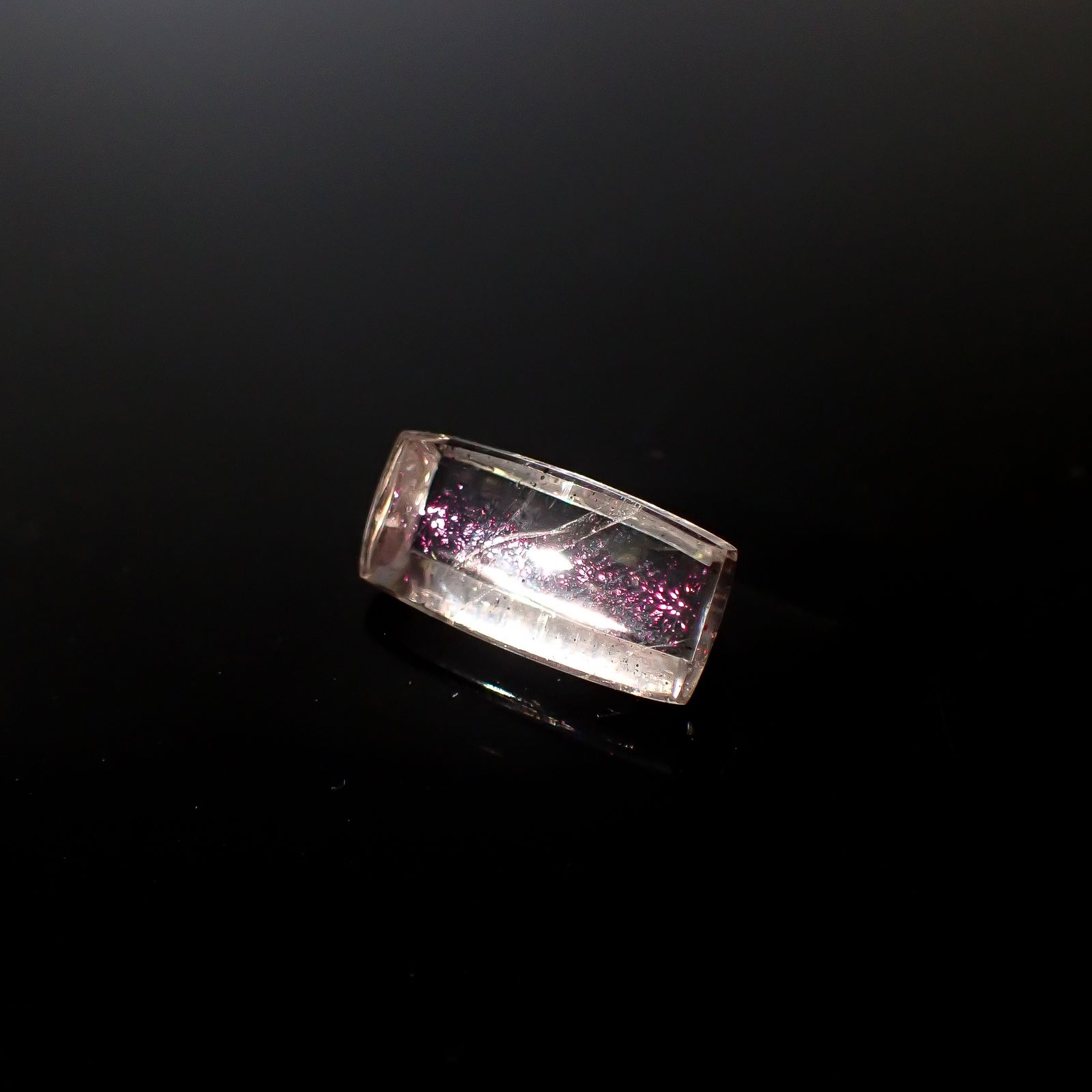 ティンカーベルクォーツ ブラジル産 7.16ct [220616637]17.2x8.1mm前後