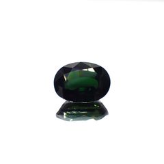 カラーチェンジクロムトルマリン(宝石名クロム・トルマリン(カラーチェンジ・タイプ))タンザニア産 6.181ct ソ付(日独)[231024040]13.27x9.87mm前後
