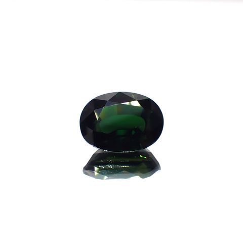 カラーチェンジクロムトルマリン(宝石名クロム・トルマリン(カラーチェンジ・タイプ))タンザニア産 6.181ct ソ付(日独)[231024040]13.27x9.87mm前後