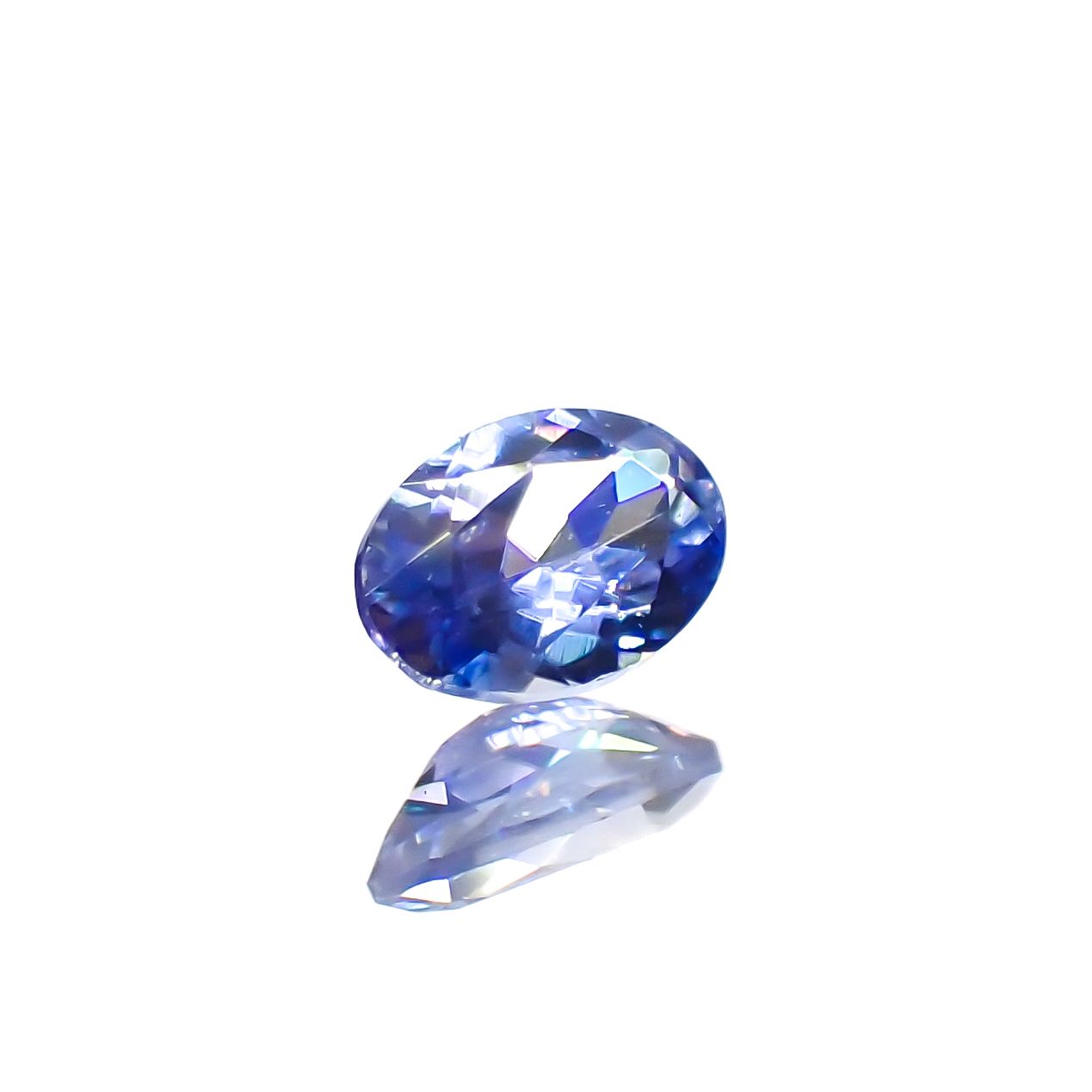 ベニトアイト(宝石名ベニトアイト)アメリカ・カリフォルニア州産 0.096ct 識別済[230823205]3.4x2.3mm前後