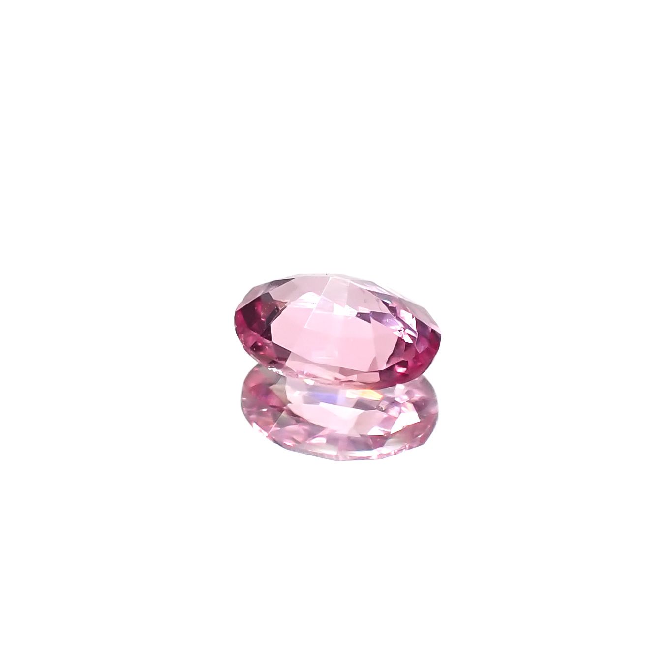ネオンピンクサファイア スリランカ産 0.32ct[240226299]4.9x3.9mm前後