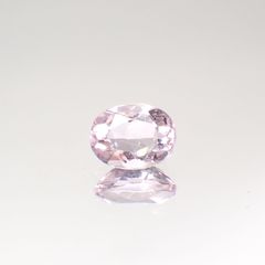ピンクフローライト(宝石名フルオライト)ブラジル産 1.44ct 識別済[220115133]8x6.1mm前後