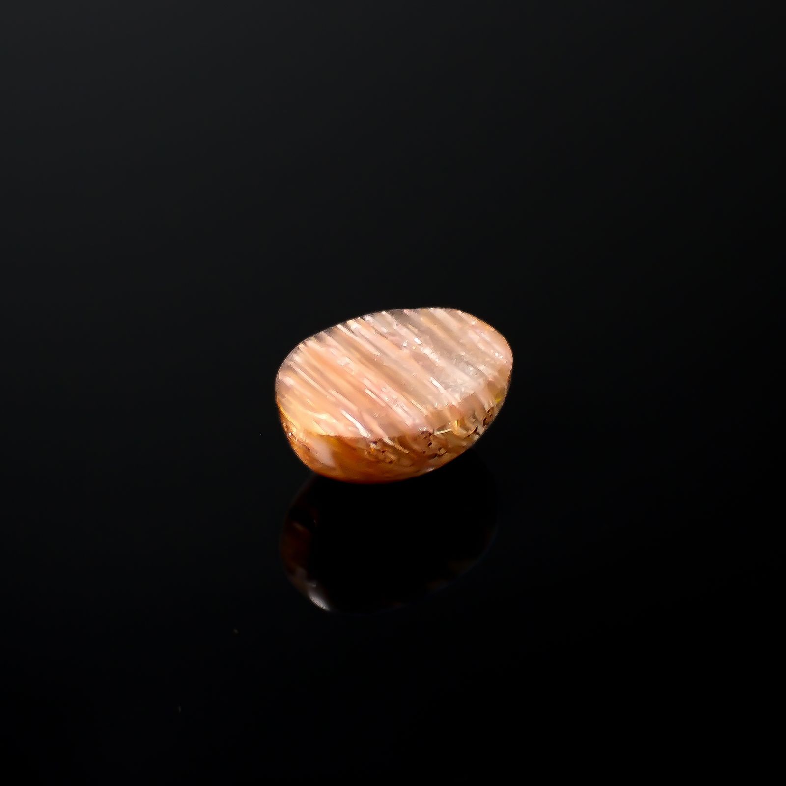 ルチルクォーツ キャッツアイ ブラジル産 8.87ct[240427047]14.4x11mm前後