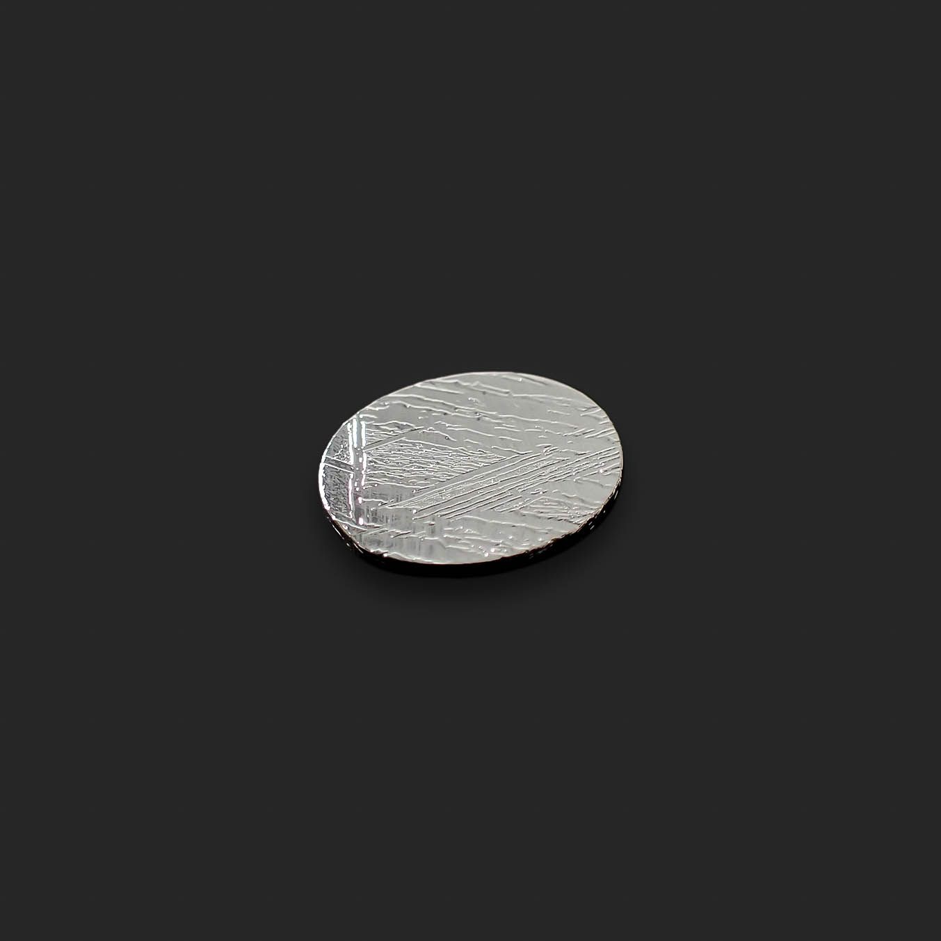 ムオニナルスタ隕石 発見地:スウェーデン 8.80ct[240125762]12.9x10.7mm前後