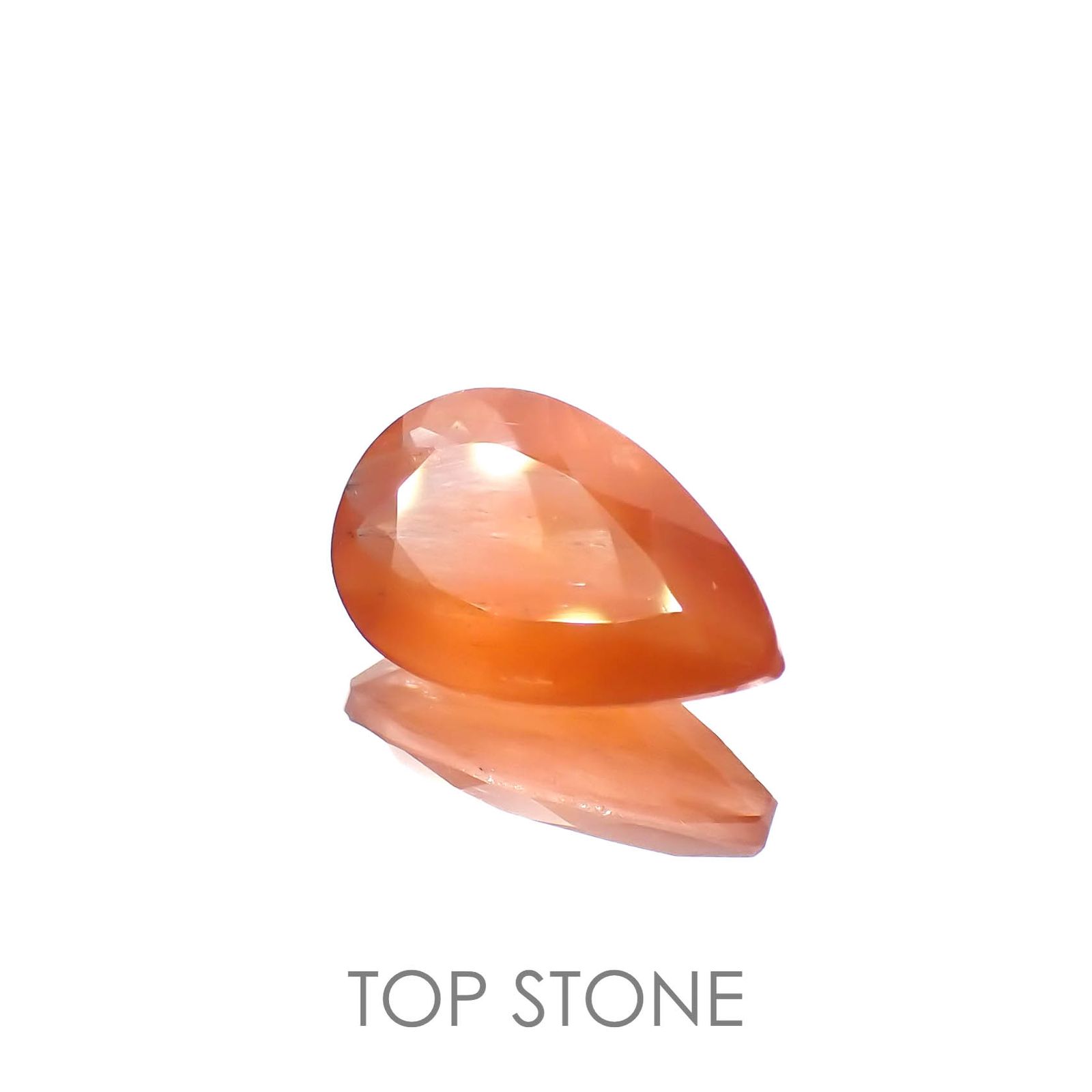 サンストーンスキャポライト(宝石名シーン・スキャポライト)タンザニア産 2.09ct 識別済[221219279]11.8x7.6mm前後