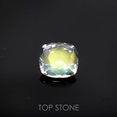 レインボームーンストーン(宝石名ラブラドライト) マダガスカル産 1.365ct ソ付(彩珠)[210611251]7.3×6.9mm前後