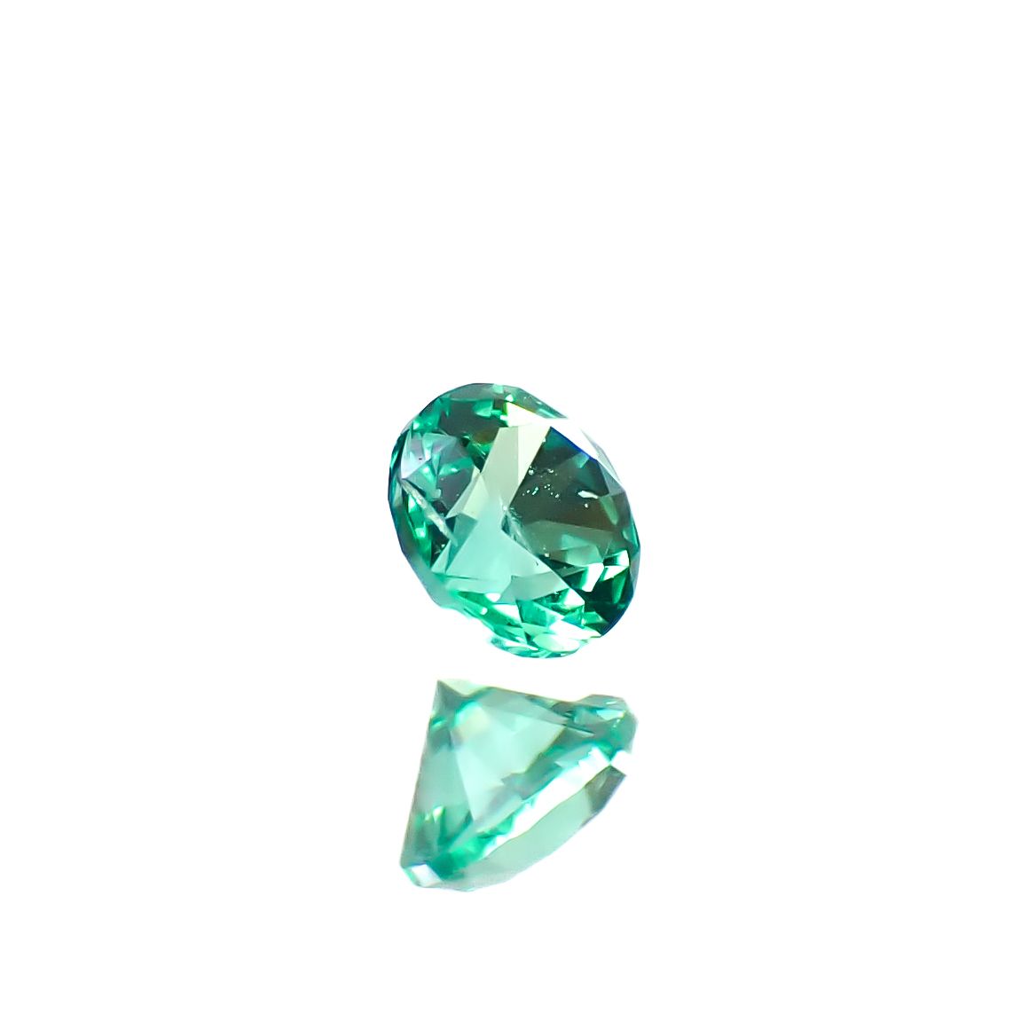 ノンオイルエメラルド ロシア産 0.048ct [250229874]2.3x2.3mm前後