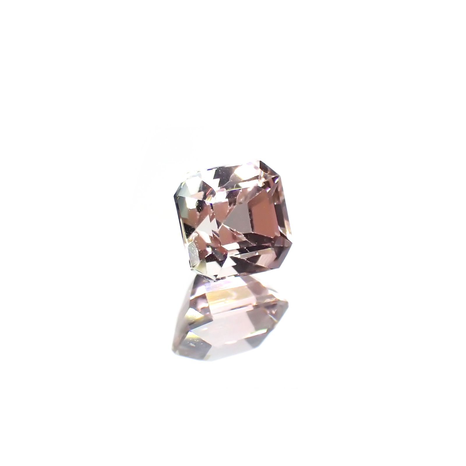 パステルカラートルマリン アフガニスタン産 1.46ct [220114101]6.2x6.1mm前後