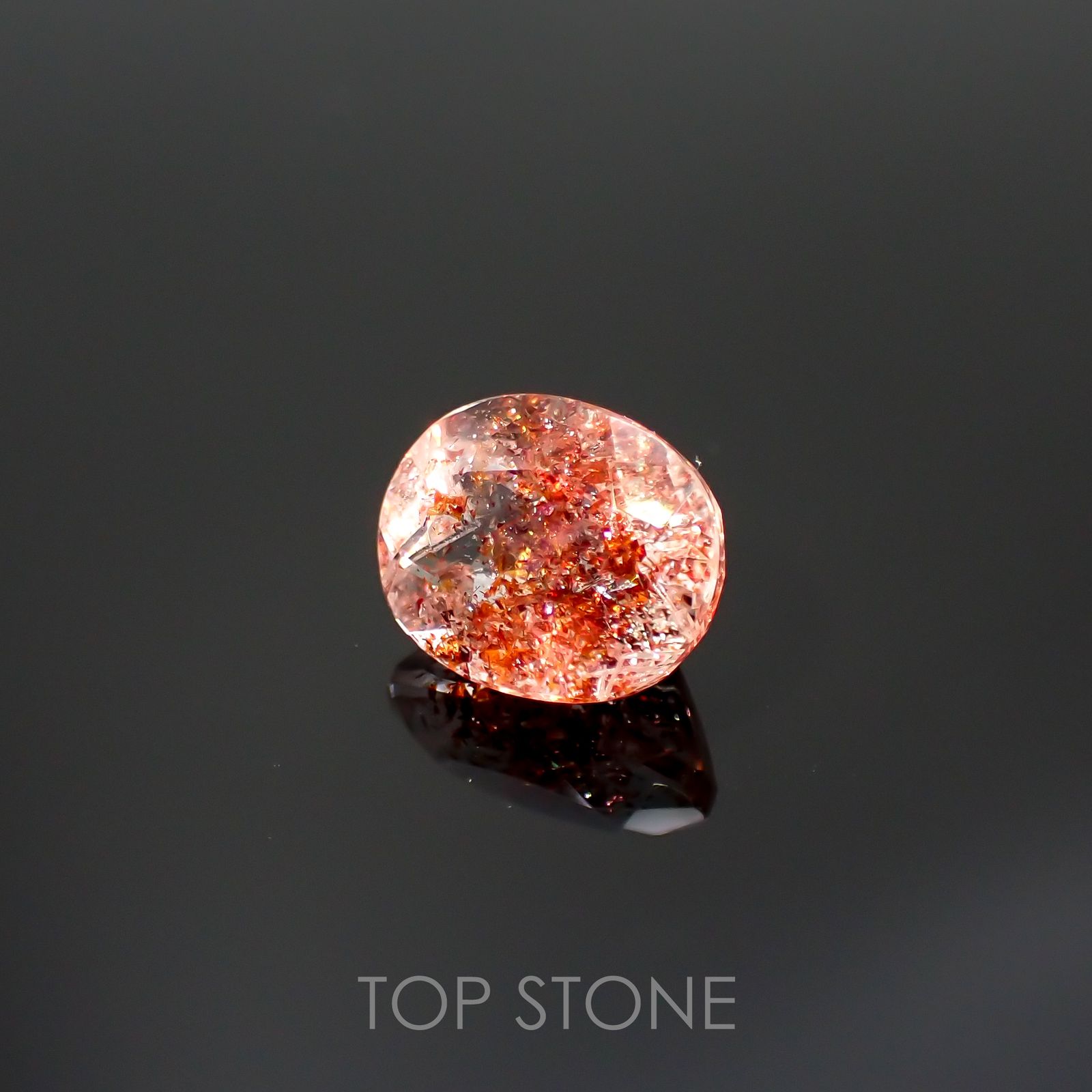 ファイヤークォーツ ナイジェリア産 1.98ct[220114758]8.8x7.2mm前後