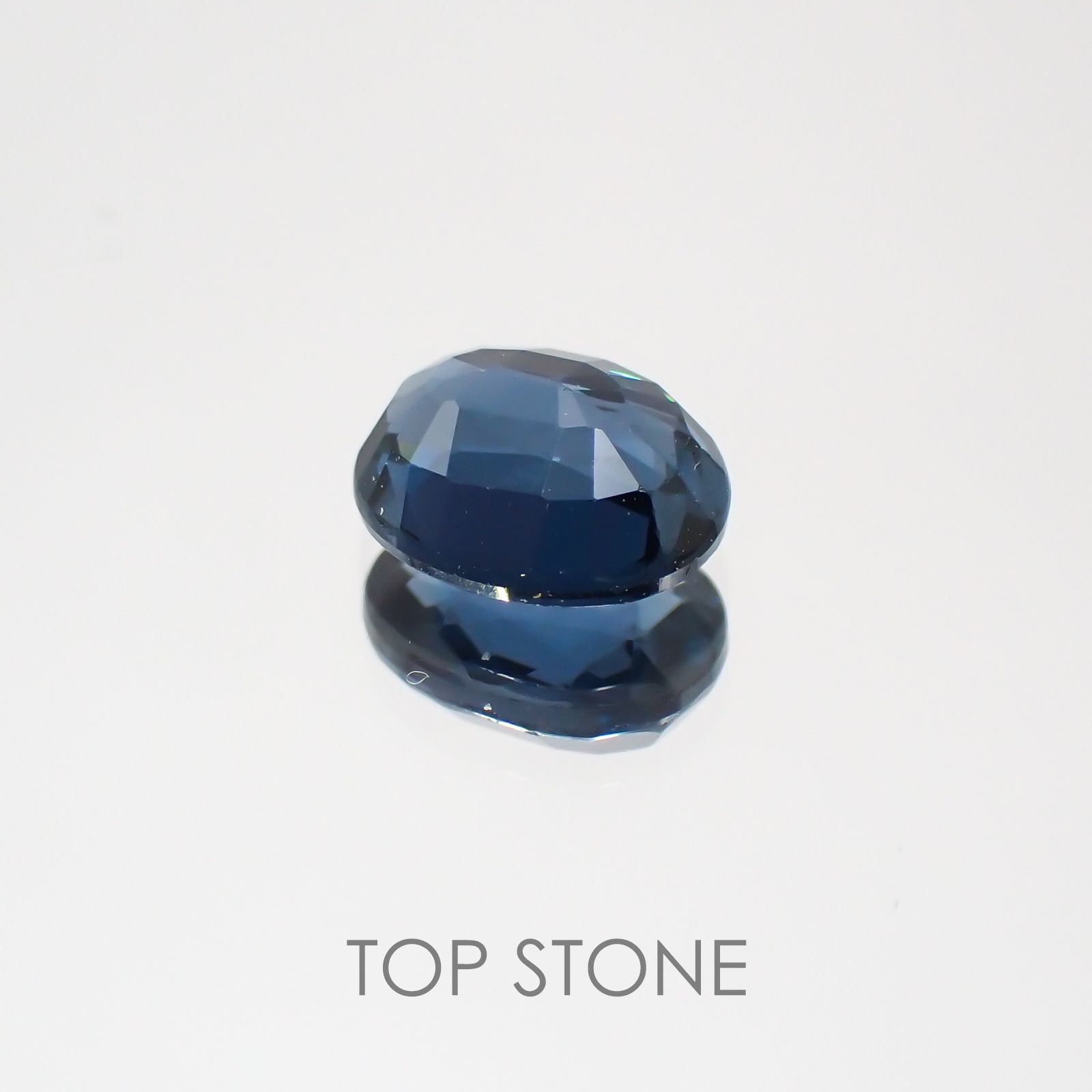 コバルトブルースピネル スリランカ産 1.059ct 日独鑑付[20062925]6.6×5.4mm前後