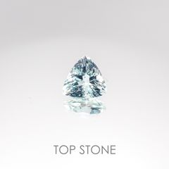 アンブリゴナイト/モンテブラサイト マダガスカル産 ルース 1.92ct[20127383]8.4×8.7mm前後