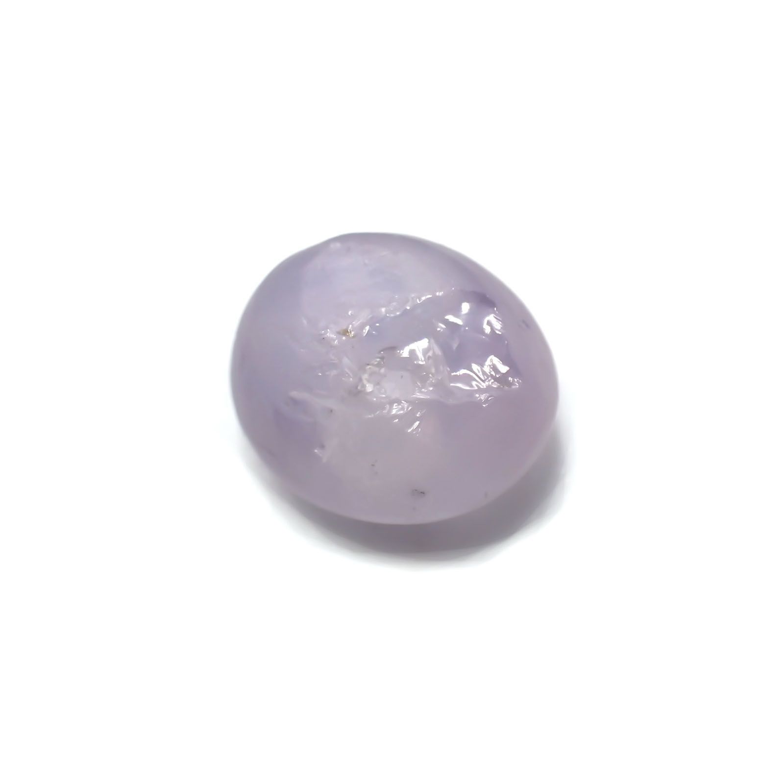 ブルースターサファイア(宝石名スター・サファイア) ビルマ産 6.699ct ソ付(彩珠)[210310227]11×9.3mm前後
