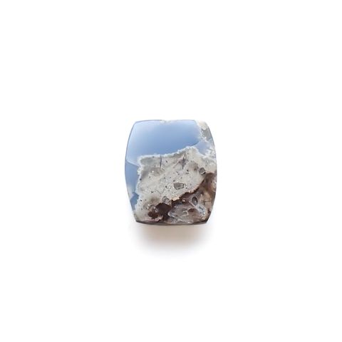 マトリックスブルーオパール アメリカ・オレゴン州産 3.06ct[240125674]10.5x9.1mm前後