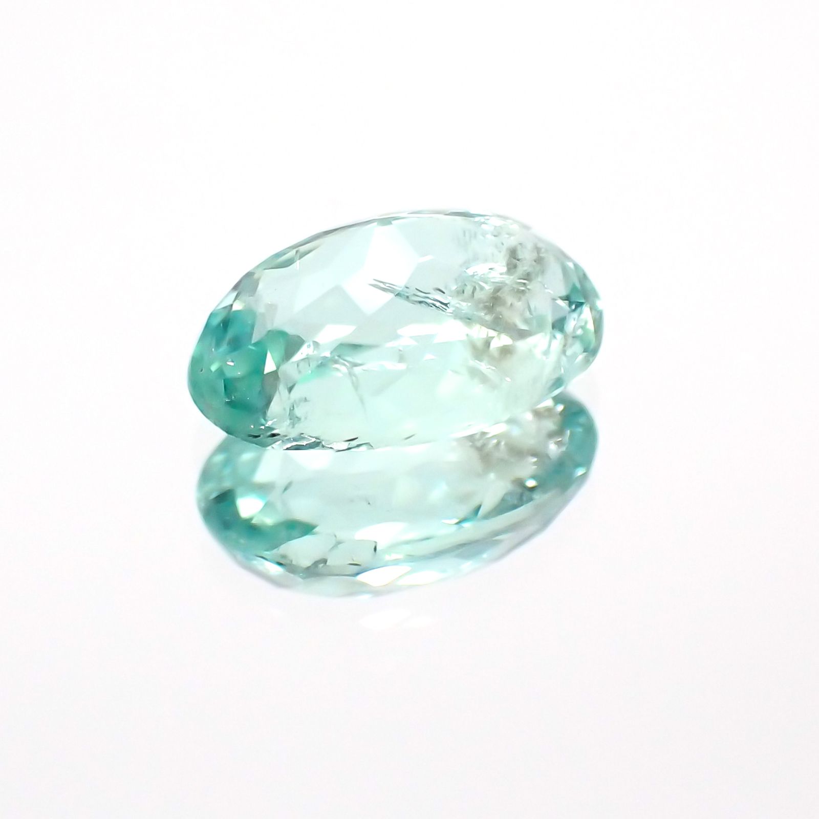 パライバトルマリン モザンビーク産 ルース 1.11ct[20127742]8×5.2mm前後