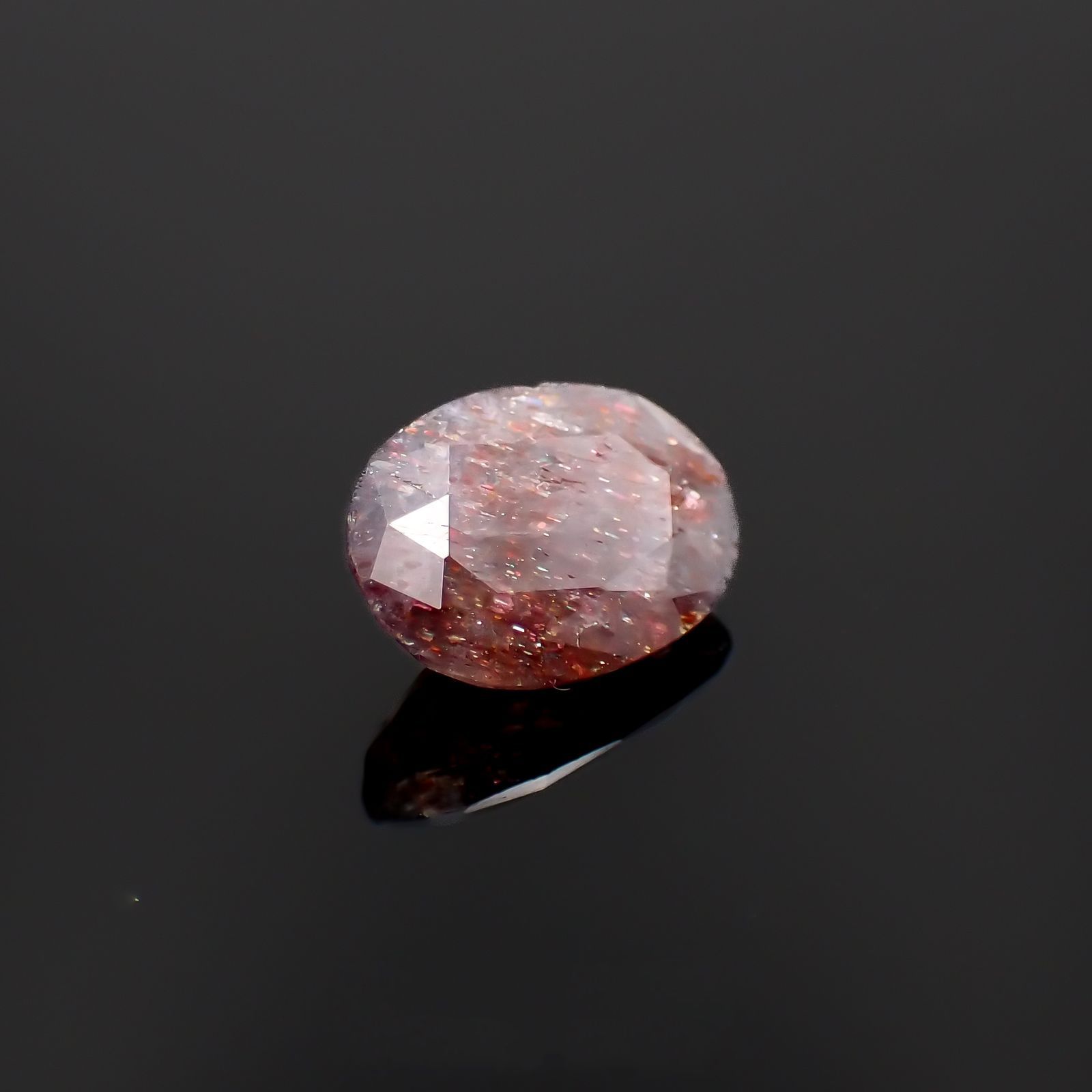 ブラッドショットアイオライト インド産 1.79ct[221219651]10.4x7.5mm前後