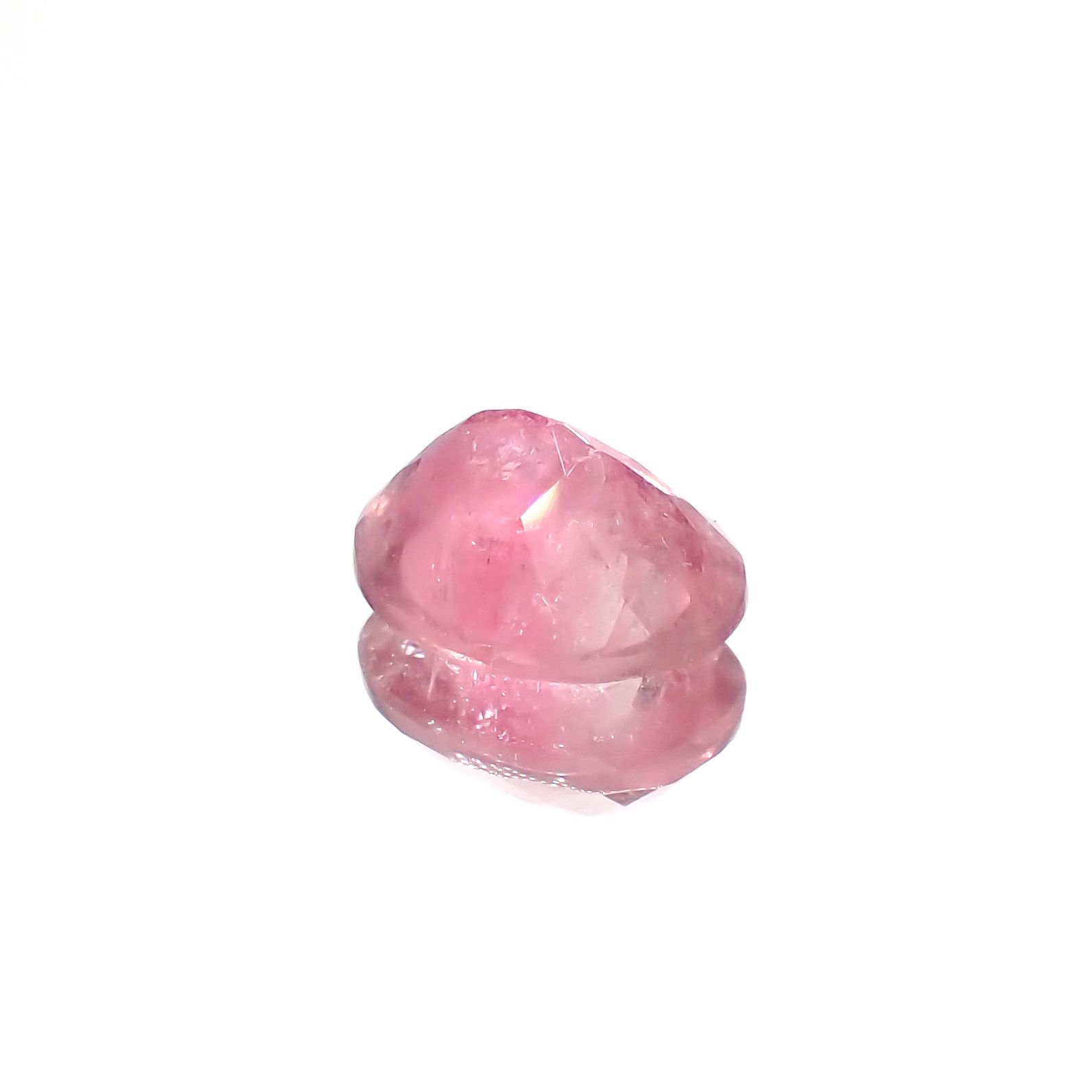ピンククリスタルトルマリン(宝石名ピンク・トルマリン)コンゴ民主共和国産 2.59ct 識別済[230823226]10.1x8mm前後