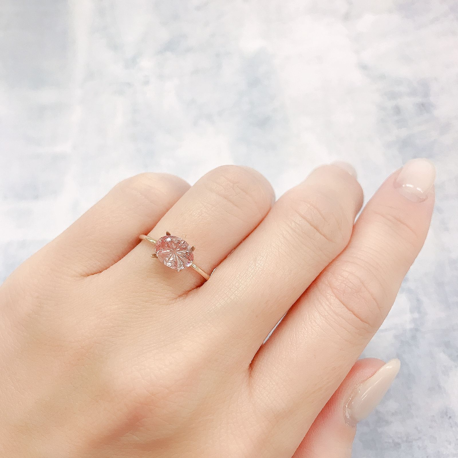 ◇甲州貴石切子Plus Three◇バイカラートルマリン カード付き(宝石名トルマリン)ルワンダ産 1.12ct 識別済[220114593]8.1x6.1mm前後