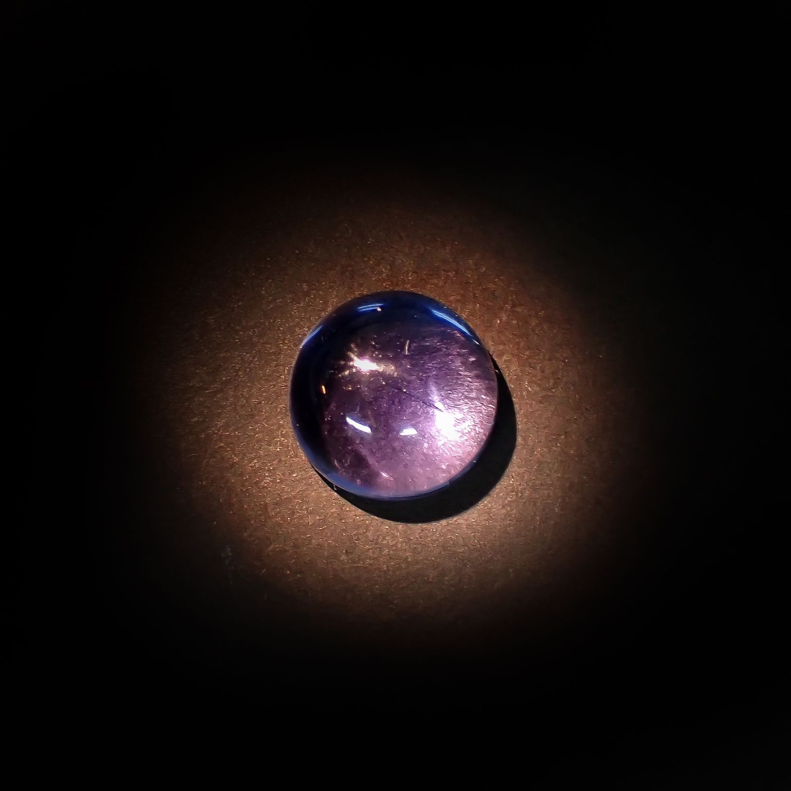 カラーチェンジフローライト ブラジル産 8.60ct[240326740]12.3x12.2mm前後