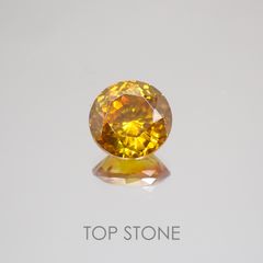 スファレライト(宝石名スファレライト) スペイン産 3.13ct 識別済[20129319]8.7×8.7mm前後