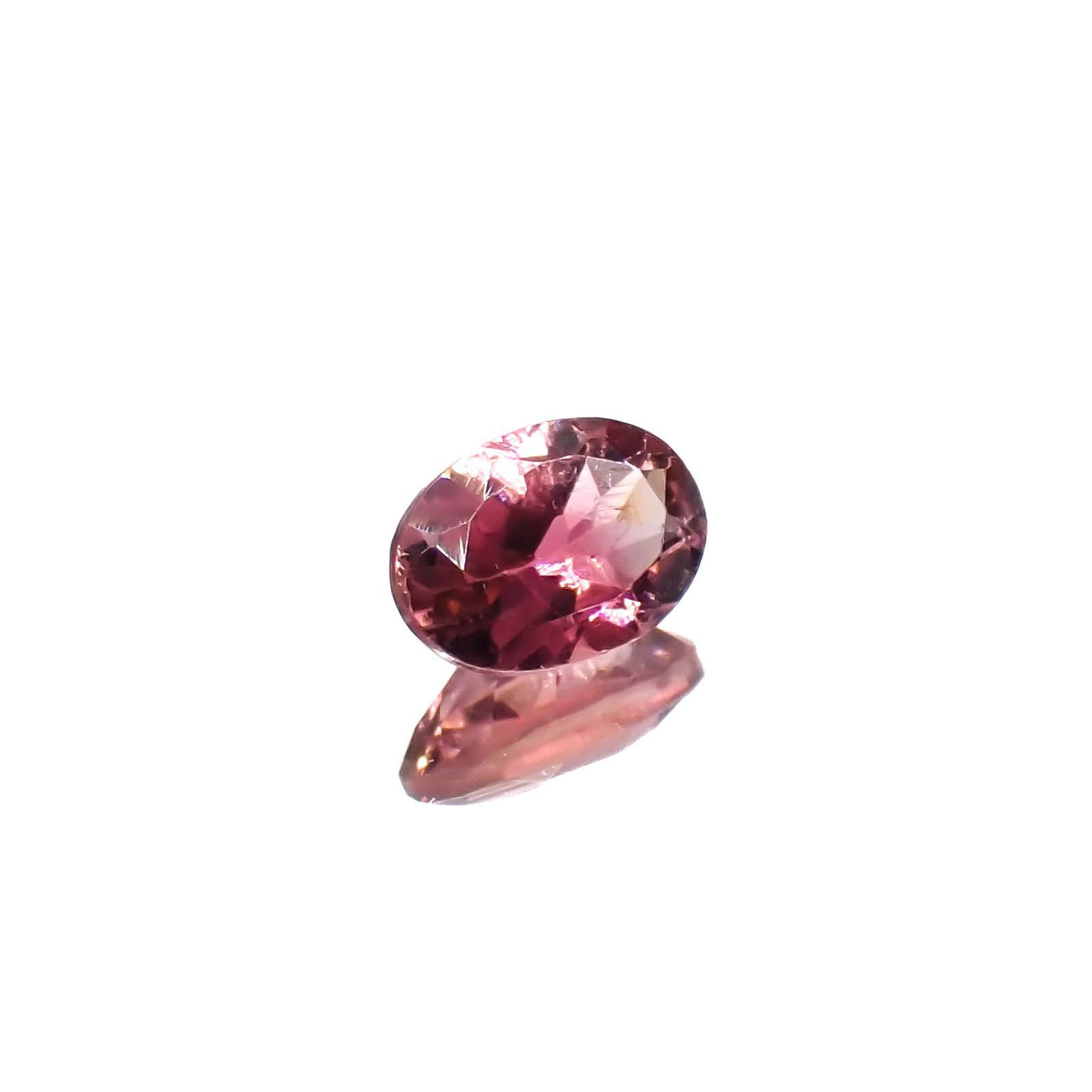 ピンクトルマリン ブラジル産 0.91ct[230220391]7.3x5.2mm前後