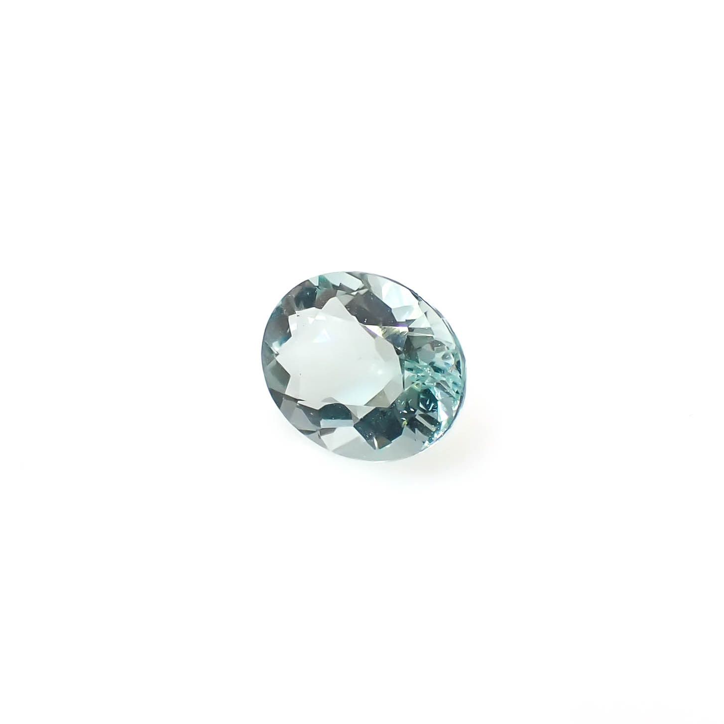 フローライト フルオレッセンス ジンバブエ産 1.19ct [250630515]7.2x5.9mm前後