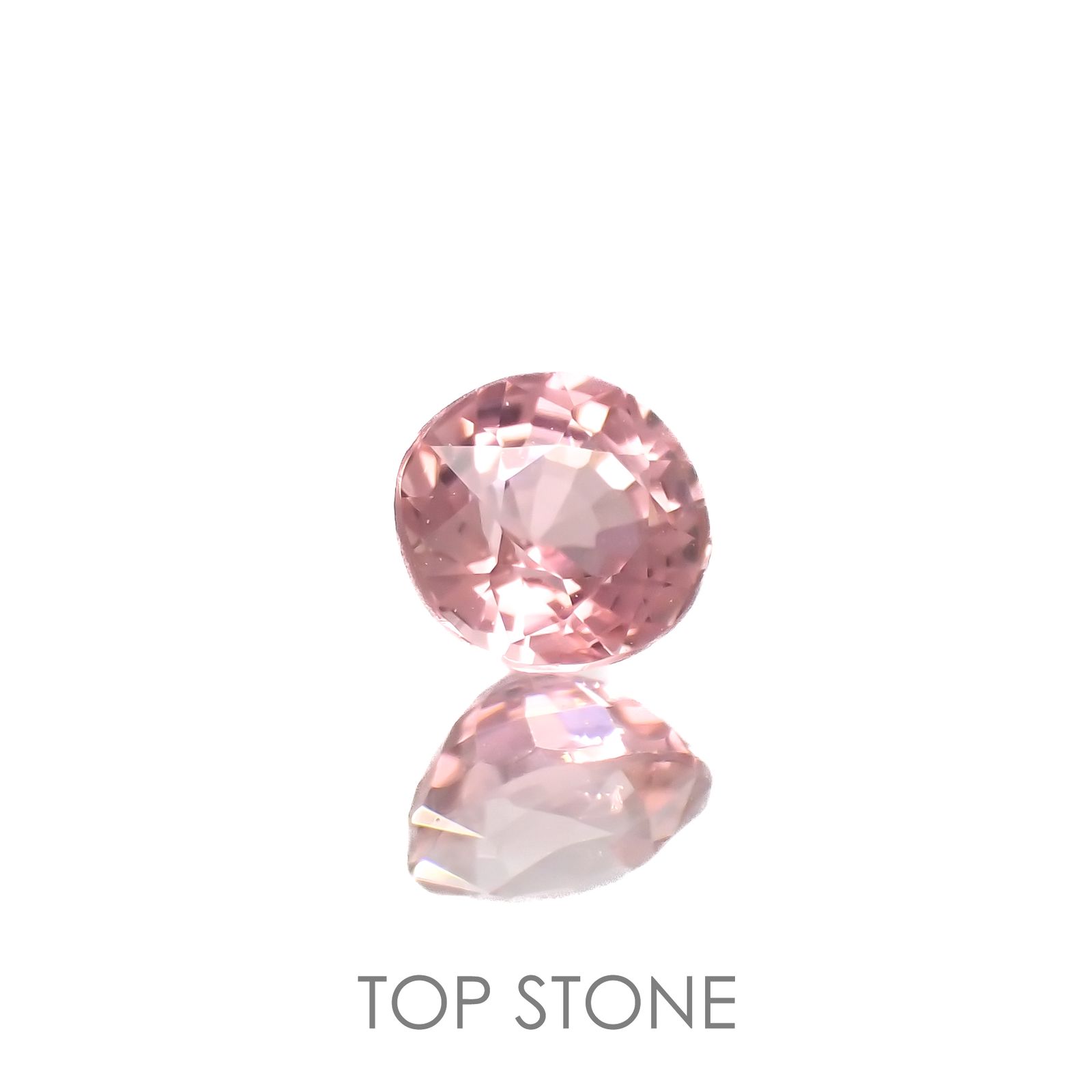 ローズピンクトルマリン(宝石名ピンク・トルマリン)ブラジル/アフリカ産 0.34ct 識別済[221018339]4.2x4mm前後