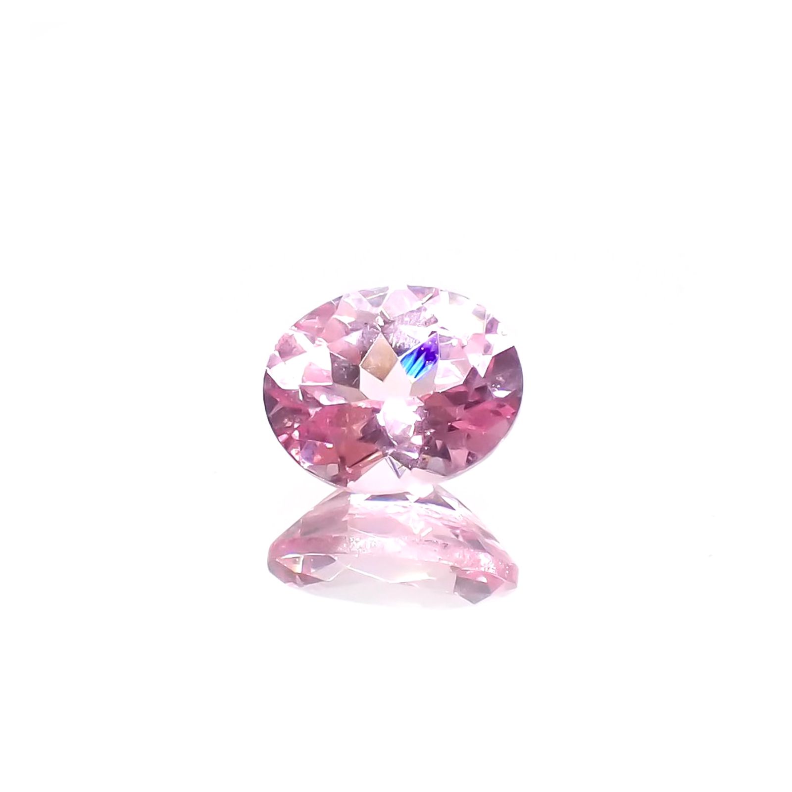 シルキーピンクスピネル タンザニア産 0.43ct [230421568]5x4mm前後
