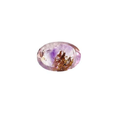 アメジストエレスチャル ブラジル産 17.19ct[220917973]18.5x12.7mm前後