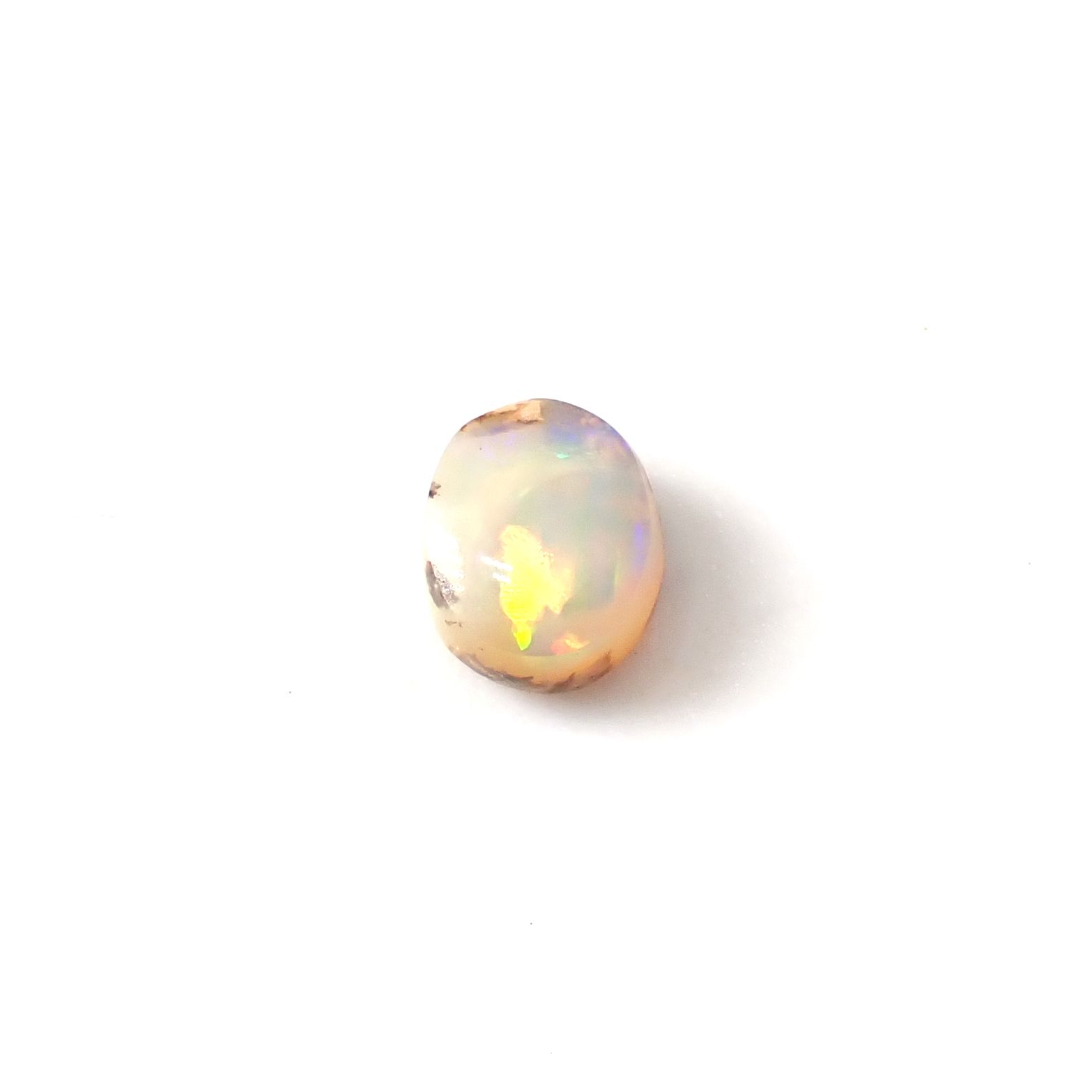 ウッドオパール オーストラリア産 0.32ct / 4.7x3.9mm前後 [251031197]
