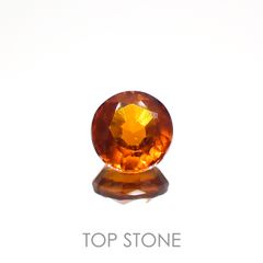 オレンジカイヤナイト ネパール産 1.18ct[230220590]6x6mm前後