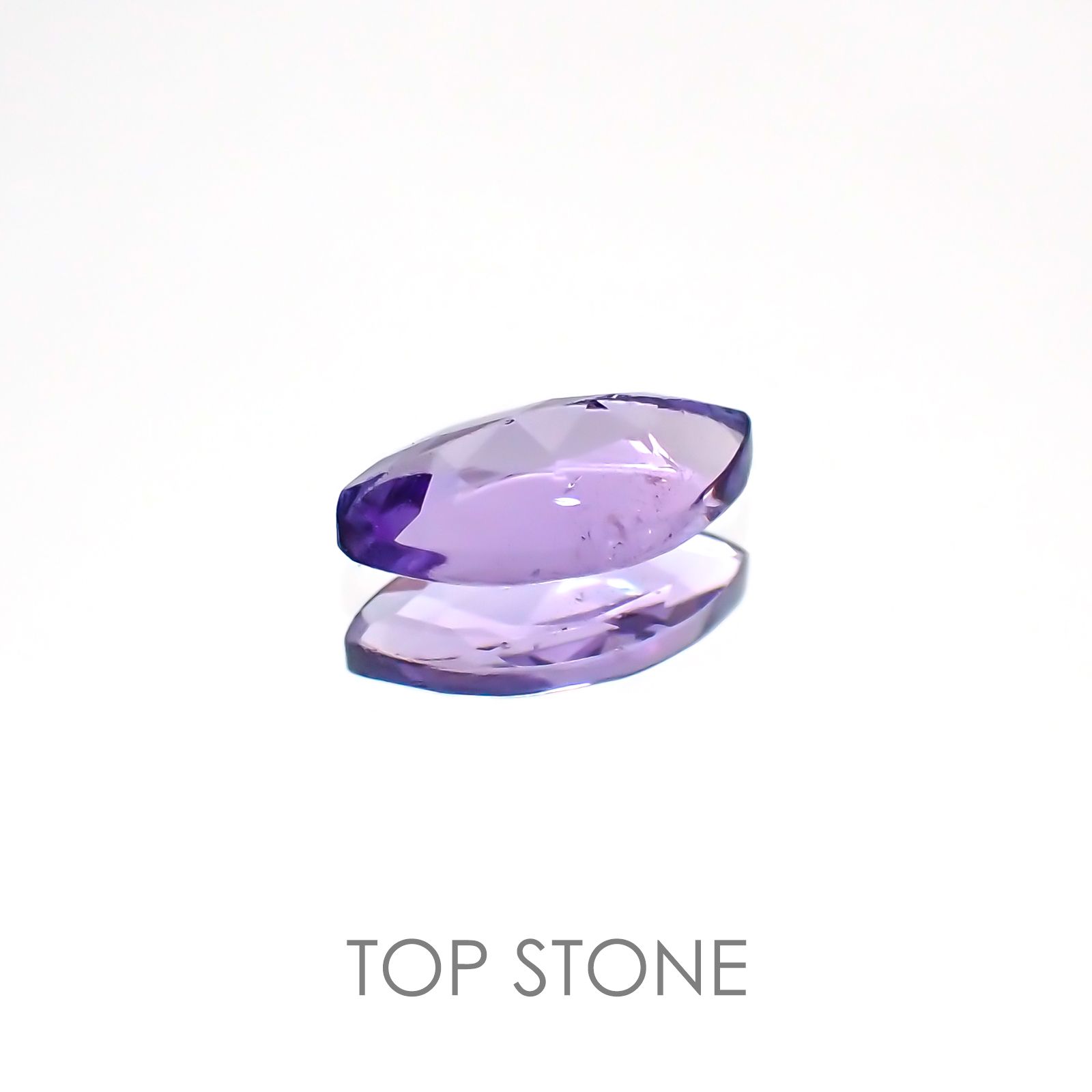 パープルゾイサイト 宝石名ゾイサイト タンザニア産 0 29ct 識別済 6 2 3 1mm前後 Top Stone トップストーン