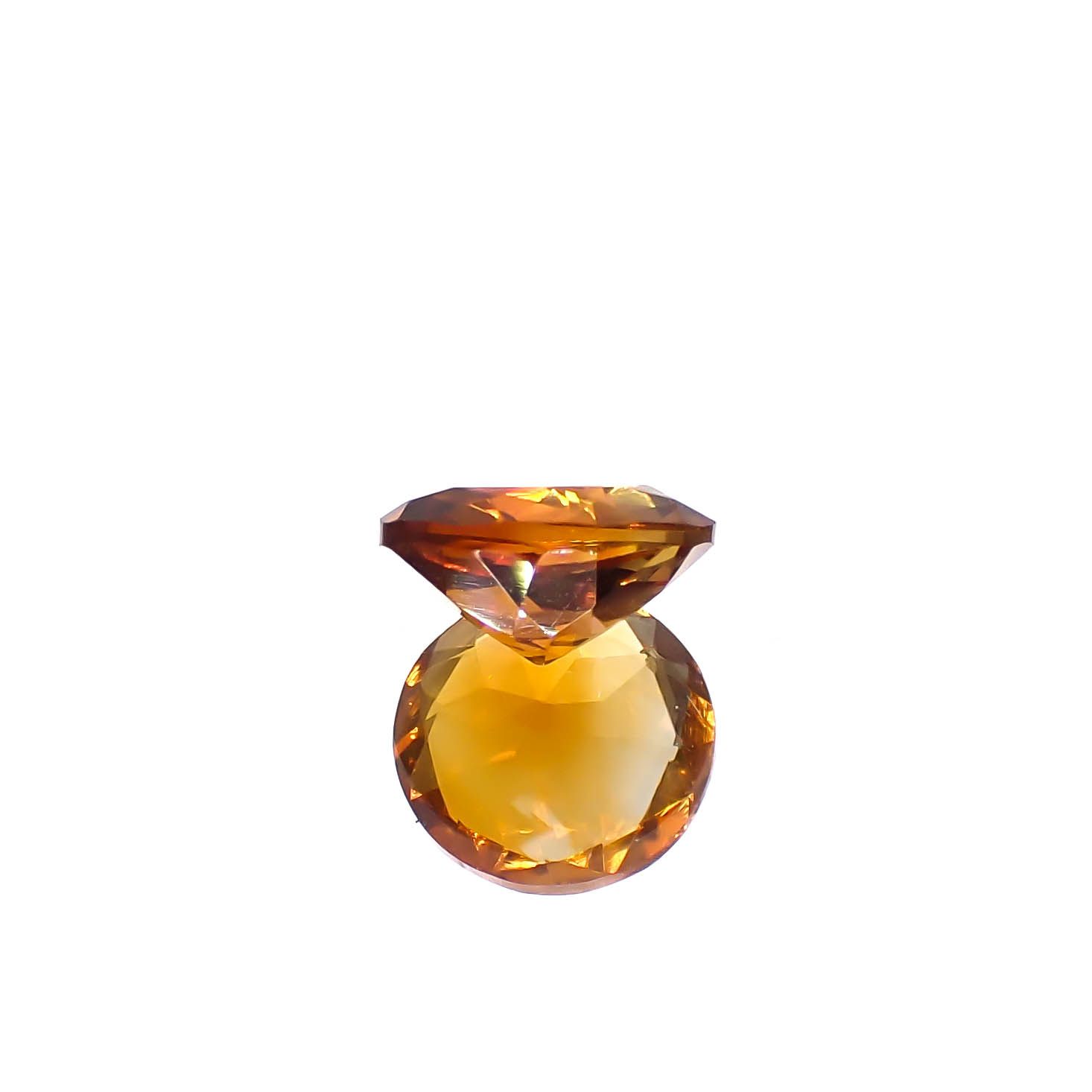 マデイラシトリン ブラジル・ミナスジェライス州産 1.44ct [250630573]8x8mm前後