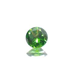 デマントイドガーネット(宝石名デマントイド・ガーネット) ロシア産 0.118ct ソ付(彩珠)[210712082]3.1×3.1mm前後
