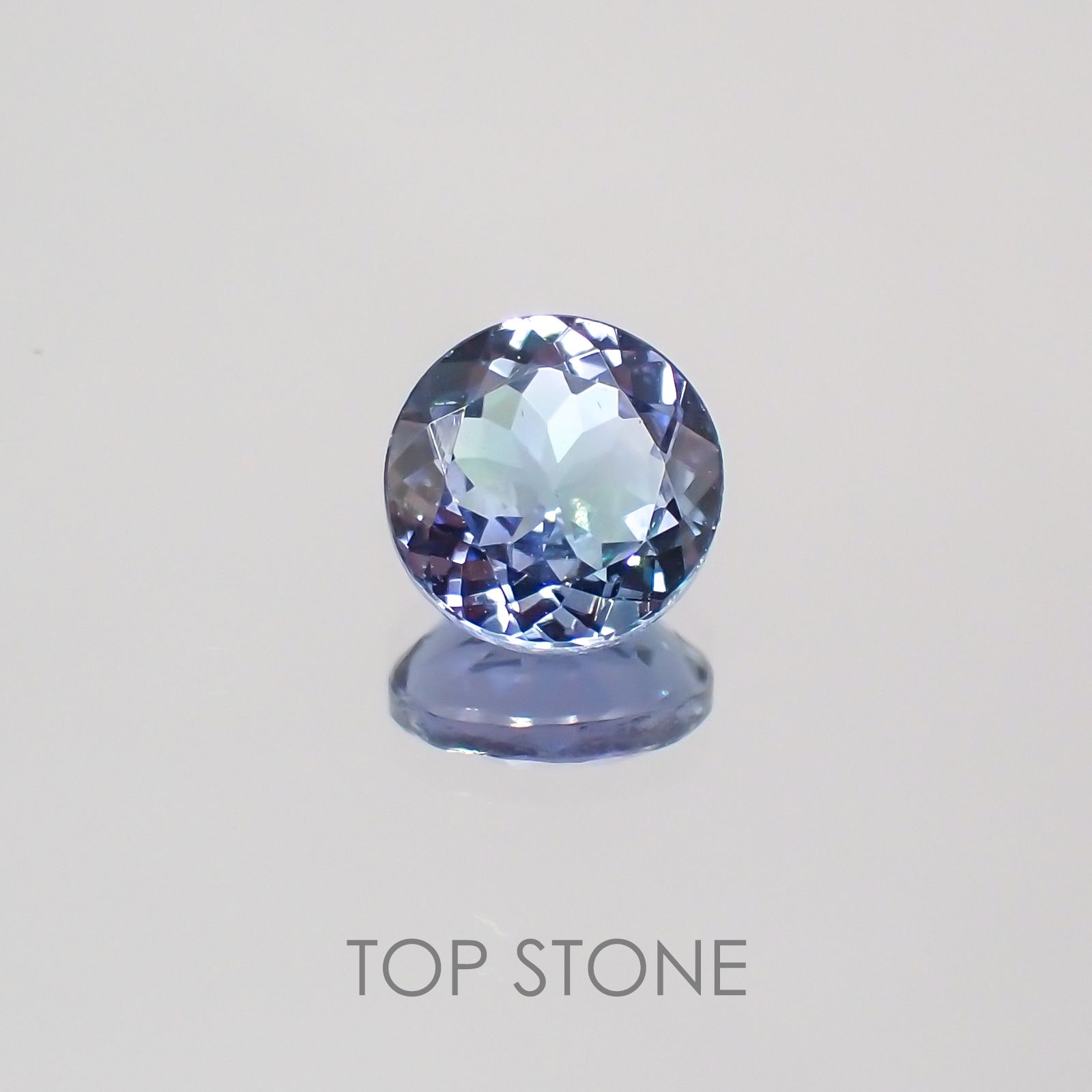 パーティーカラータンザナイト タンザニア産 ルース 0.94ct[210310099]6.2×6.2mm前後
