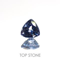 コバルトバイオレットスピネル(宝石名バイオレット・スピネル)スリランカ産 0.202ct ソ付(日独)[220113832]3.61x3.52mm前後