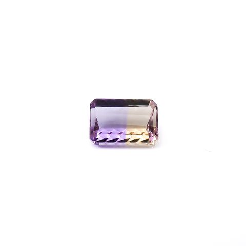 ◇カスタムカット◇アメトリン ブラジル/ボリビア産 2.42ct / 10.1x7.1mm前後 [260632316]