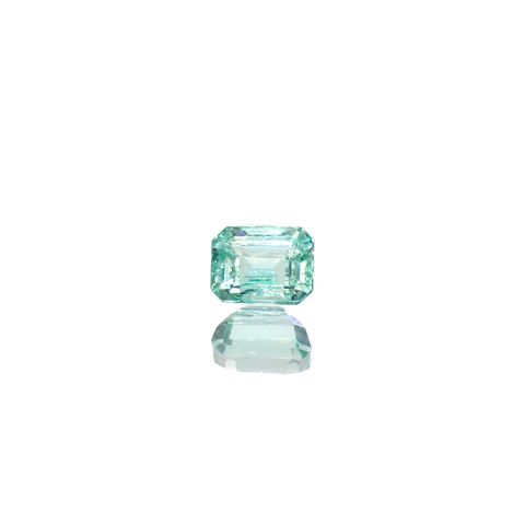 パステルカラーエメラルド コロンビア産 0.24ct[240225955]3.8x2.9mm前後