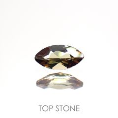 アンダリュサイト(宝石名アンダリュサイト)スリランカ/モザンビーク産 0.13ct 識別済[220114430]5x2.4mm前後
