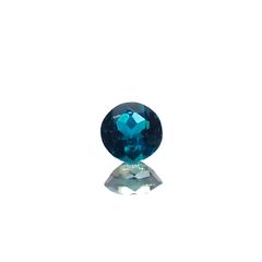 ラズライト 天藍石(宝石名ラズライト)ブラジル産 0.127ct ソ付(彩珠)[231225095]3.1x3.1mm前後