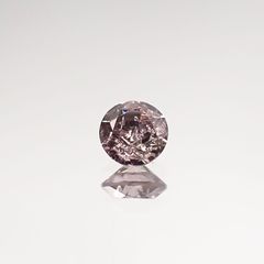 ピンクダイヤモンド(宝石名ダイヤモンド) I-2 / FANCY BROWNISH PINK 0.097ct ソ付(CGL)[210711780]2.8×2.9mm前後