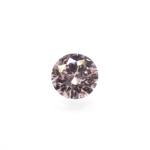 ピンクダイヤモンド (宝石名ダイアモンド)I-1 / FANCY LIGHT PINK 0.083ct ソ付(CGL)[220716972]2.85x2.86mm前後