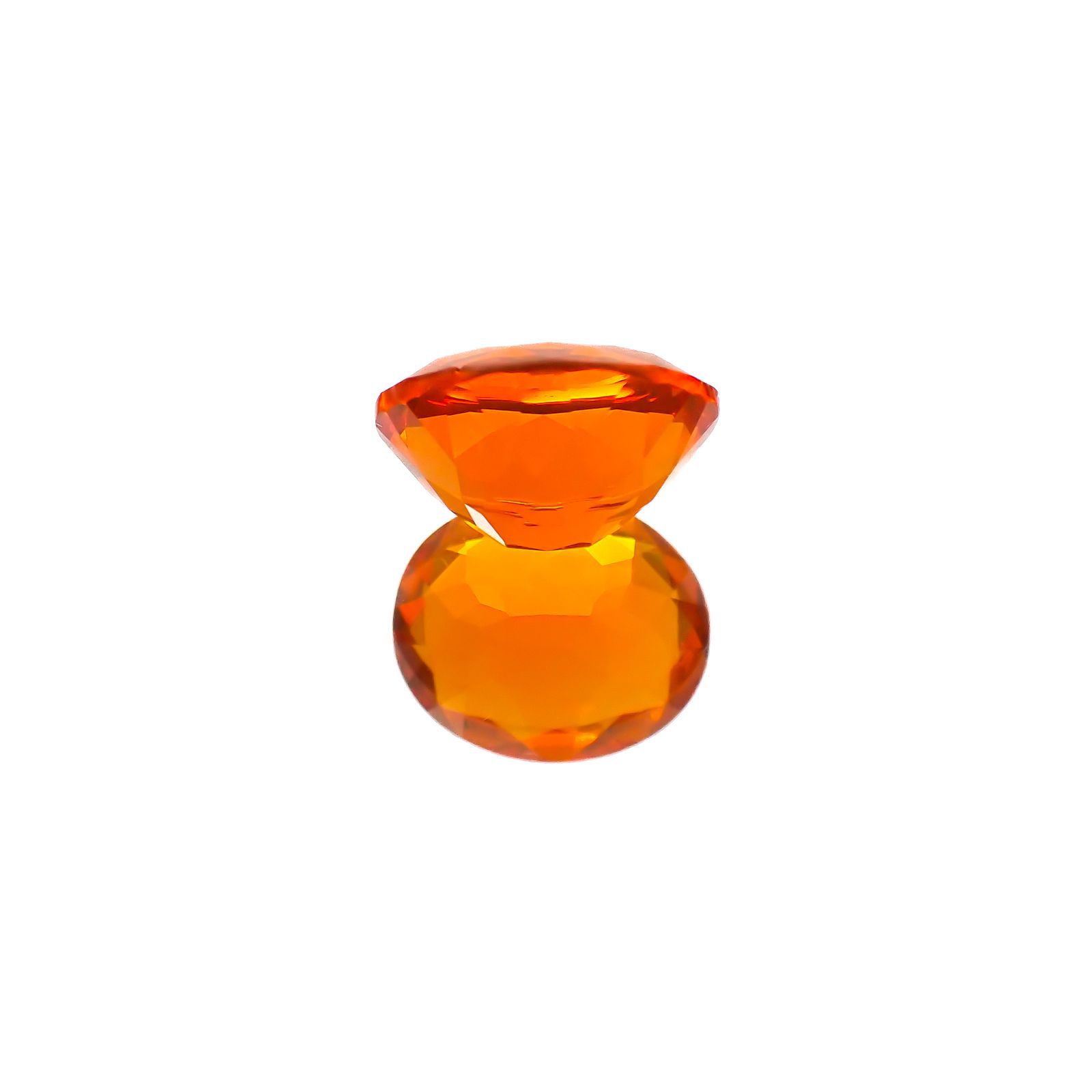 ファイヤーオパール メキシコ産 1.58ct[221018350]9.3x7.7mm前後
