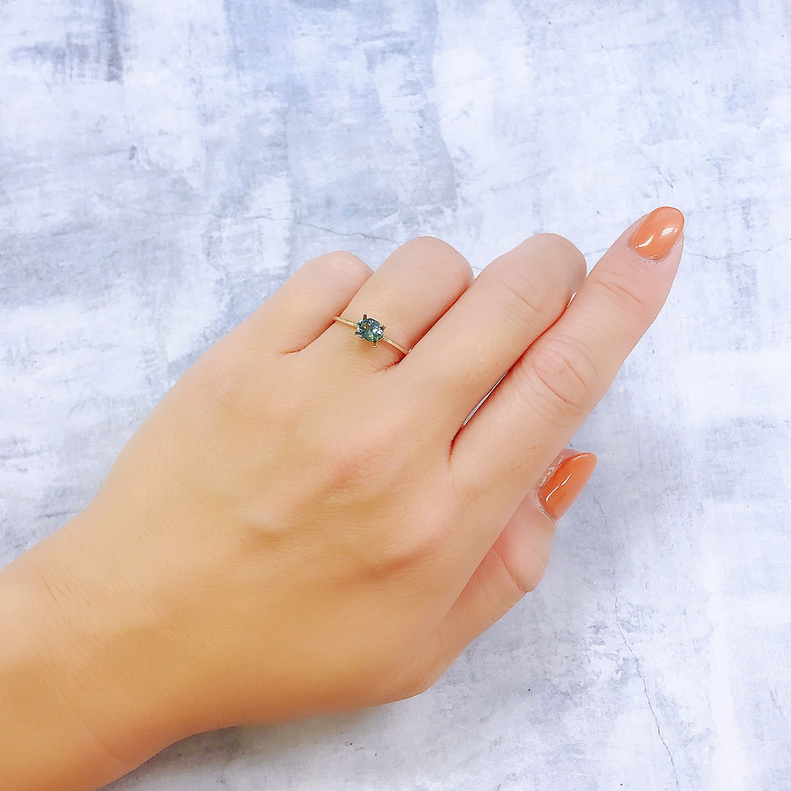 ◇カスタムカット◇バイカラーサファイア オーストラリア産 0.52ct[221018358]5.6x4.4mm前後