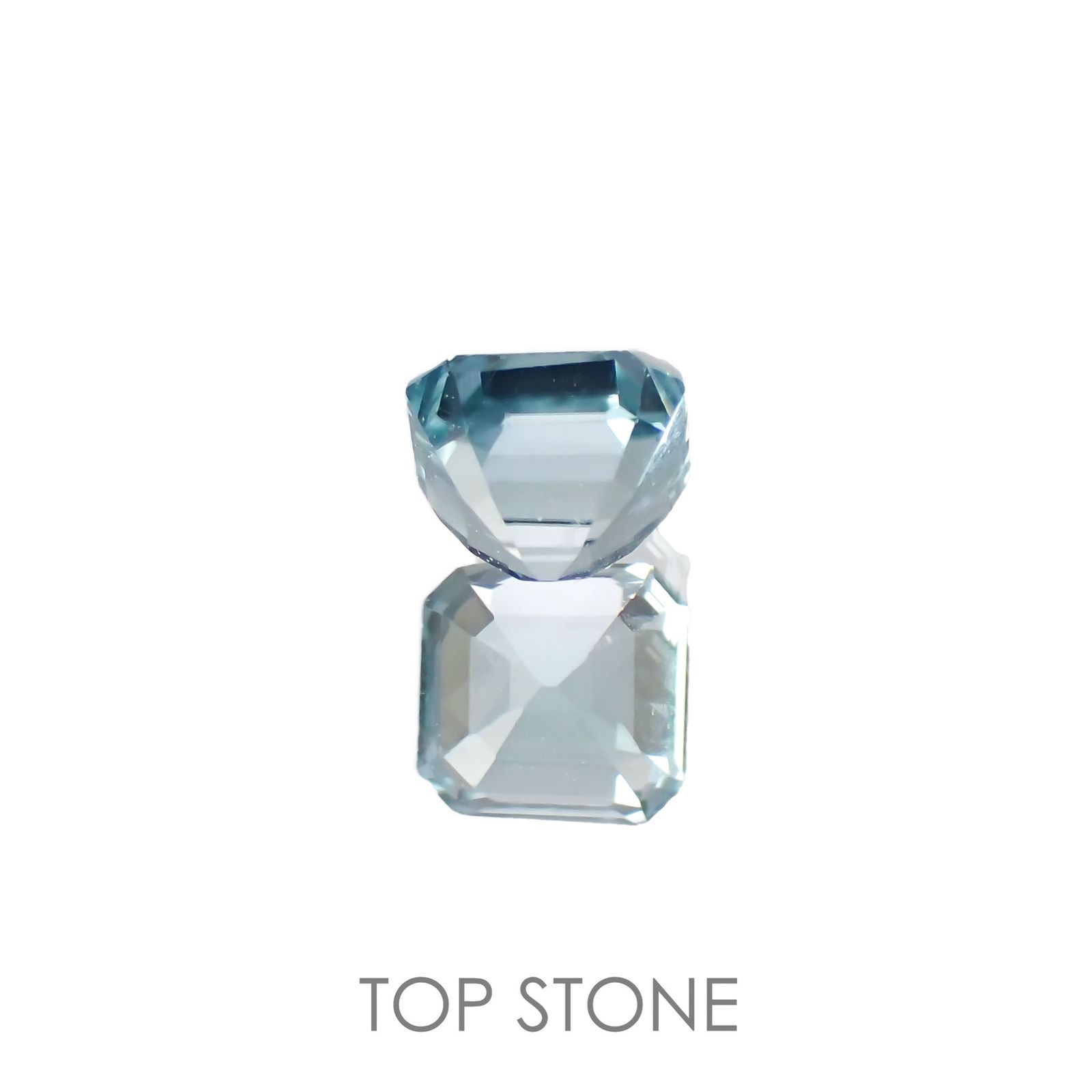 ブルートルマリン(宝石名トルマリン)アフガニスタン産 0.34ct 識別済[221018389]3.8x3.6mm前後