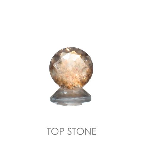アベンチュリンアクアマリン ナイジェリア産 0.83ct[220917714]6.2x6.2mm前後