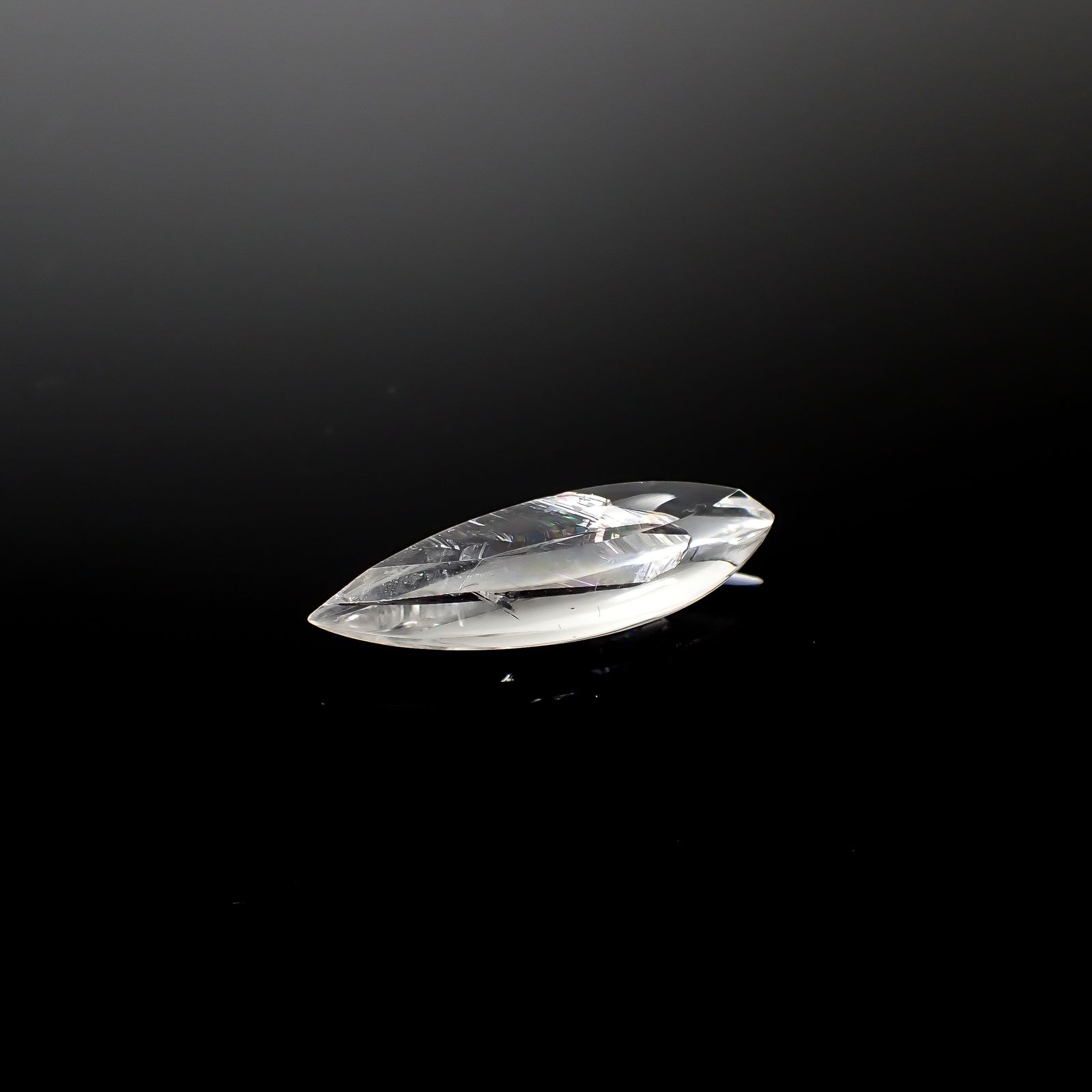 マニフェストインクォーツ ブラジル産 12.22ct[240527425]29.7x10.5mm前後