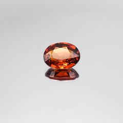 スペサルティンガーネット(宝石名スペサルティン・ガーネット)ナイジェリア産 2.87ct 識別済[230522155]9.3x7.3mm前後