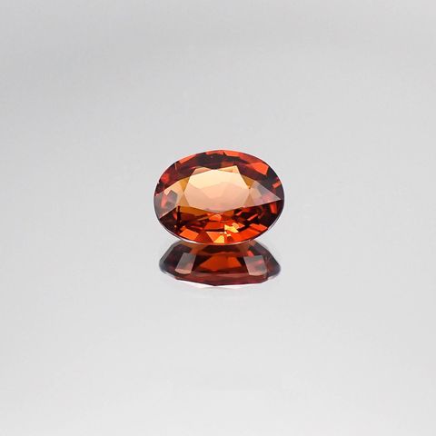 スペサルティンガーネット(宝石名スペサルティン・ガーネット)ナイジェリア産 2.87ct 識別済[230522155]9.3x7.3mm前後